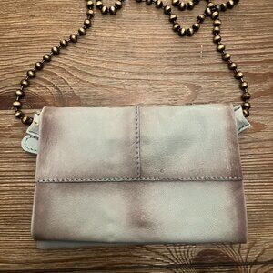 Free People Foldup Purse in Blue